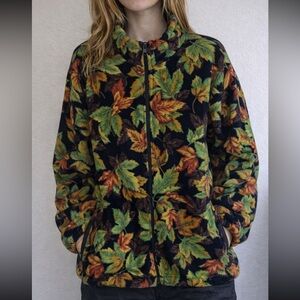 BEAUTIFUL VINTAGE WOMEN’S LARGE FALL FLEECE NORTHERN LIFESTYLES COAT